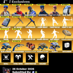 Fortnite Account | 68 Skins | OG STW, Blue Team Leader, Prodigy, Catalyst, picture 2