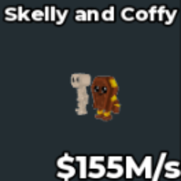 Steal a Brainrot - Skelly and Coffy (Mutation as Titled, Random Traits), picture 1