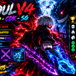 Blox Fruits Account - Lvl 2800 Max, Ghoul V4, GodHuman, CDK, Soul Guitar, Buddha, picture 1