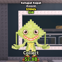 Ketupat Kepat 35M/s - Steal a Brainrot, picture 1