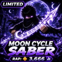 Moon Cycle Saber - Limited Sword for Blade Ball, picture 1