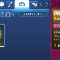 Rocket League Epic Games Account - Tw Octane, Pink Octane, White Wheels, Exotic Boost, picture 3