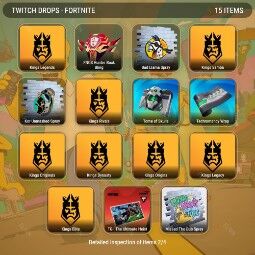 Fortnite Twitch Drops Account - Mobile Championship Day 2 - 60 Items to Link, picture 3