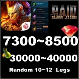 Raid Shadow Legends Account - Michelangelo, 7300-8500 Gems, 30000+ Energy, picture 1