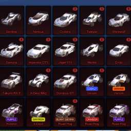 Rocket League Epic Games Account - TW Octane, Fennec, 40+ BM, 50+ Cars, Level 1, picture 3