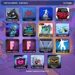 Fortnite Twitch Drops Account - Champion's Chargers + 60 Items (Horror Event), picture 5