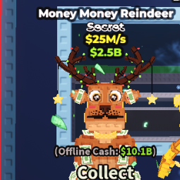 Steal a Brainrot - Money Money Reindeer (Item), picture 1