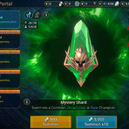 Raid Shadow Legends Account: 9K Gems, 44K Energy, 40M Silver, Shards, picture 1