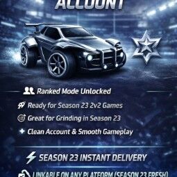 Rocket League S24 Silver Rank Account 1v1 - Link to Epic, Steam, PS or Xbox, picture 1