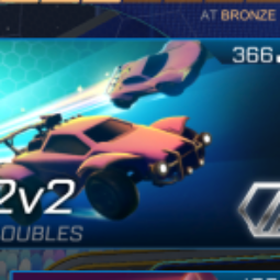 Rocket League Epic Account - Silver 2v2, Season 24, Level 20, picture 1