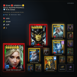 Raid Shadow Legends Starter Account - 33 Unique Champions, 9,679 Gems, 9.3M Silver, picture 1