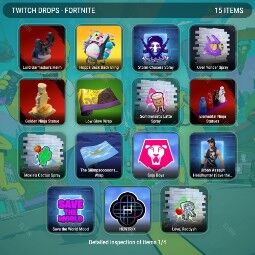 Fortnite Twitch Drops: The Siiimpsooooons Wrap, 60 Items (Horror in Fortnite), picture 2