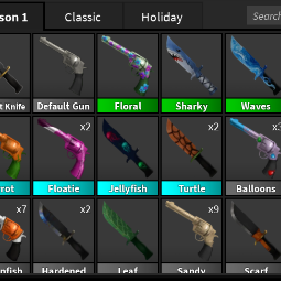 MM2 Level 100 + Blade Ball Account | Ghosts 2024, Elitey, Skelly, Dual Abyssal Blade, picture 1