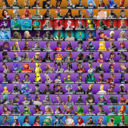 Fortnite Account - 144 Skins, Omegarok, Zeus, Midas, Optimus Prime, 750 VB, picture 1