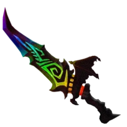 Chroma Mortal Knife - Murder Mystery 2 (MM2) Godly Chroma Knife, picture 1