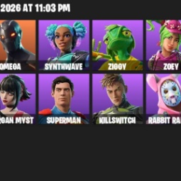 Fortnite Account Level 583 - Omega, Carbide, Superman, Goku Black - PC/PSN/Xbox, picture 2