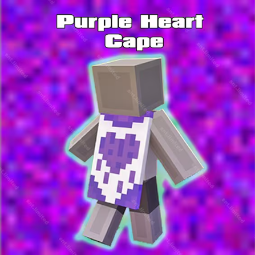 Minecraft Purple Heart Cape - Activation Code, picture 1