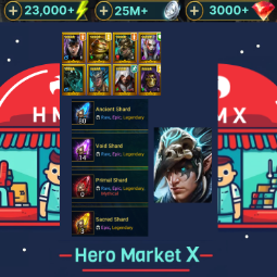 Raid Shadow Legends Account: Mythical Nais, 8 Legendaries, 80+ Ancient Shards, 25M Silver, picture 1