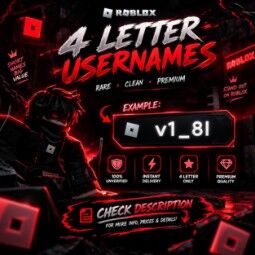 Roblox Account with 4-Letter Username - No Phone or ID Linked, picture 1