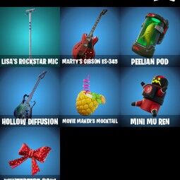 Fortnite Account | 100 VB, Reaper, LISA's Rockstar Mic, Marty's Gibson ES-345, picture 1