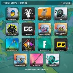 Fortnite Twitch Drops: The Siiimpsooooons Wrap, 60 Items (Horror in Fortnite), picture 4