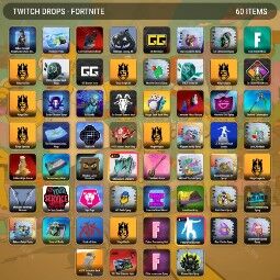 Fortnite Twitch Drops Account - Mobile Championship Day 2 - 60 Items to Link, picture 1