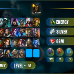 Raid Shadow Legends Account: Khoronar, Wixwell, Martyr, 1975 Gems, 25823 Energy, picture 1