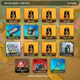 Fortnite Twitch Drops: Lord Garmadon's Helm + 61 Items (Solo FNCS Event), picture 2