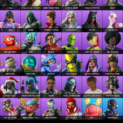 Fortnite Account - 36 Outfits, Level 542, 1300 V-Bucks, Emma Frost, Doom, Mysterio, picture 1