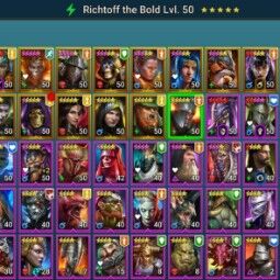 Raid Shadow Legends Account - Siegfrund, Deliana, Sun Wukong, Rathalos, Ronda, 1M Power, picture 2