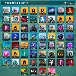 Fortnite Twitch Drops: The Siiimpsooooons Wrap, 60 Items (Horror in Fortnite), picture 1
