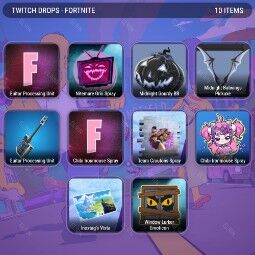 Fortnite Twitch Drops - Inoxtag Icon Series 10 Items (Guitar Processing Unit), picture 1