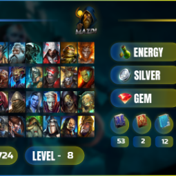 Raid Shadow Legends Account: Vault Keeper Wixwell, Ruel the Huntmaster, 4171 Gems, picture 1