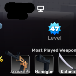 Roblox Rivals Account | Level 47 | 5-Character Name | Some Weapons | Full Access, picture 1