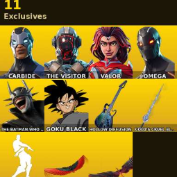 Fortnite Account Level 583 - Omega, Carbide, Superman, Goku Black - PC/PSN/Xbox, picture 1