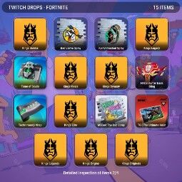 Fortnite Twitch Drops Account - Champion's Chargers + 60 Items (Horror Event), picture 3