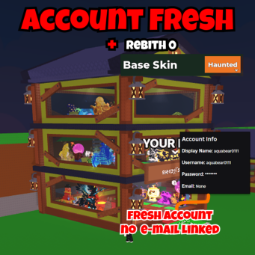 Steal a Brainrot Fresh Account | Rebirth 0 | Haunted Base | 5 Letter Username, picture 1