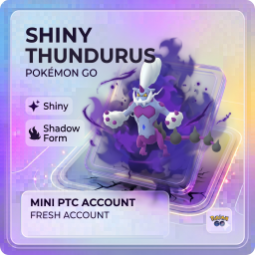 Pokemon GO Shiny Thundurus Mini PTC Account - iOS and Android, Clean Bind, picture 1