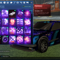 Rocket League Account with Fennec Car and More, picture 1