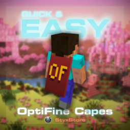 Minecraft OptiFine Cape - Editable and Transferable, Shared OptiFine Account Included, picture 1