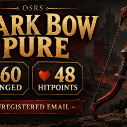 OSRS Dark Bow Pure Account - 60 Ranged, 48 Hitpoints, No Registered Email, picture 1