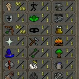 OSRS Pure Account 40/86/1/86 - Legacy, Original Email, Clean, picture 1