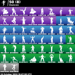 Fortnite Account - 52 Skins, 61 Pickaxes, Lara Croft, Level 818, 750 V-Bucks, picture 3
