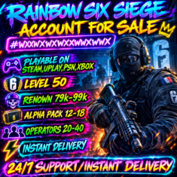 Rainbow Six Siege Account - Level 50, 20-55 Operators, 10-40 Packs, Renown, picture 1